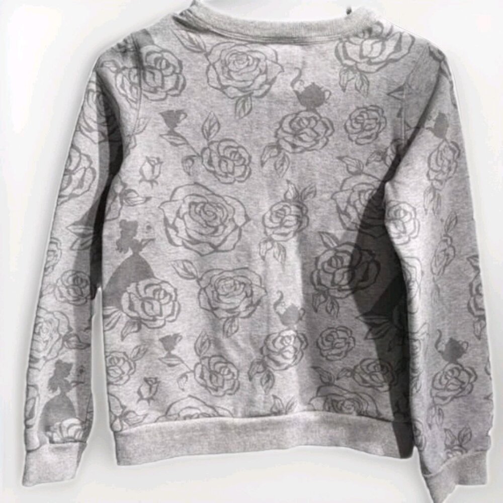 Walt Disney World Princess Belle Graphic Print Crewneck Sweater Girls/Kids 11/12